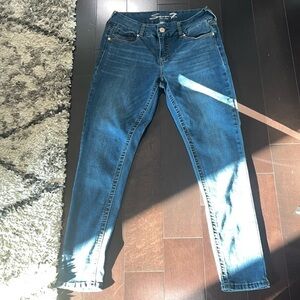 Seven7 Tummyless Skinny Jeans Size 12.  Excellent Condition.